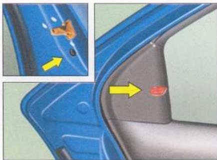 CITROEN XSARA 2003 - Verrouillage de l'intérieur - 1
