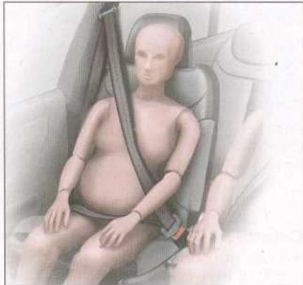 CITROEN XSARA 2003 - Bouclage de la ceinture - 1