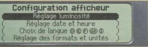 CITROEN XSARA 2003 - CONFIGURATION DE L'AFFICHEUR - 2