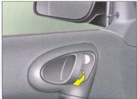CITROEN XSARA 2003 - Ouverture de l'extérieur - 1