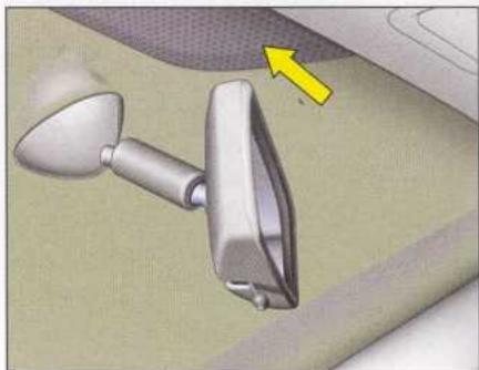 CITROEN XSARA 2003 - Pare-soleil avec éclairage du miroir - 1