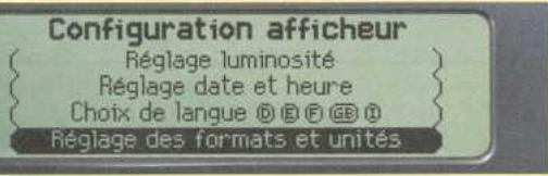 CITROEN XSARA 2003 - CONFIGURATION DE L'AFFICHEUR - 5