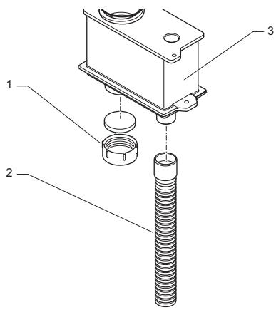 SAUNIER DUVAL ISOTWIN F24E - Raccordement de la boîte à condensats - 1