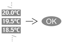 SAUNIER DUVAL ISOSPLIT CONDENS F 35E - - Réglage de la température comport - 3