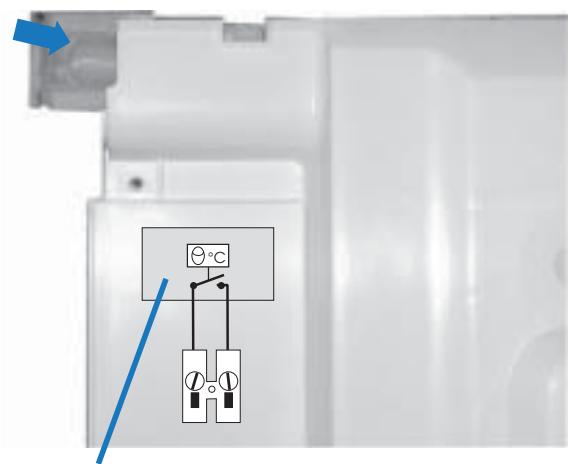 SAUNIER DUVAL ISOTWIN C 24 E - Passage pour les fils de la sonde extérieure - 1