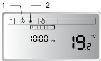 SAUNIER DUVAL SDHV 14 - Mode chauffage/rafraîchissement - 1