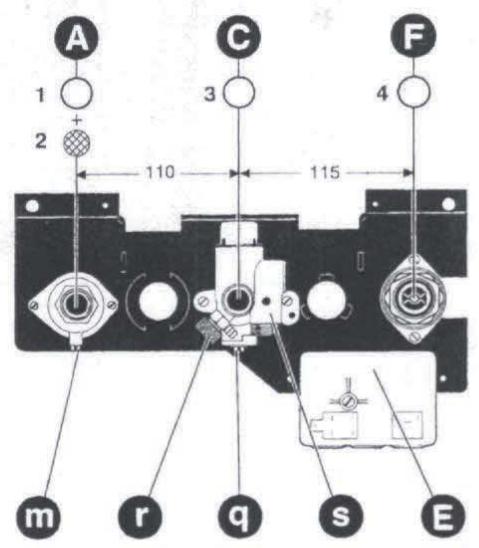 SAUNIER DUVAL THEMIS AS 23 - PLAQUE DE RACCORDEMENT - 1
