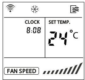 SAUNIER DUVAL SDH 12-035 MCNHWI - 8.3- FUNCIONAMENTO EM COOLING (ARREFECIMENTO) / HEATING (AQUECIMENTO) / „FAN ONLY“ (SOMPENTE VENTILADOR) - 2