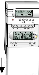 SAUNIER DUVAL 85915 - Remplacement des piles : - 1