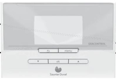 SAUNIER DUVAL EXACONTROL E7RC - Notice d'utilisation et d'installation - 1