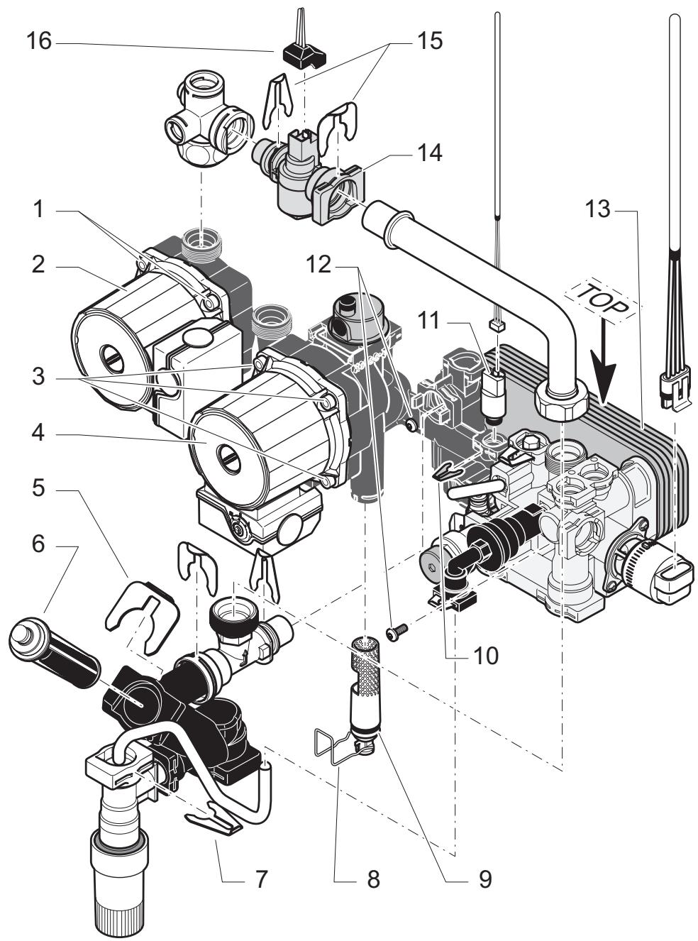 SAUNIER DUVAL ISOTWIN F24E - Service ÀpRES-Vente - 1