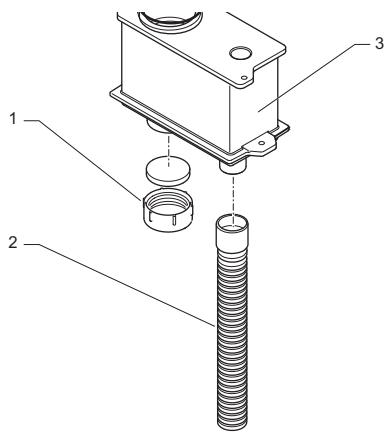 SAUNIER DUVAL ISOTWIN F24E - Raccordement de la boite à condensats - 1