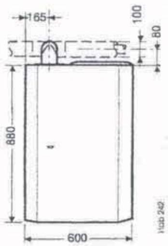 SAUNIER DUVAL SYLVA 24 - DIMENSIONS - 4