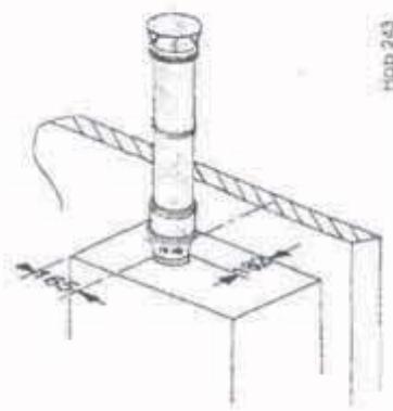 SAUNIER DUVAL SYLVA 24 - SYSTÉME VENTOUSE VERTICALE - 1
