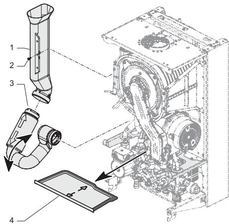 SAUNIER DUVAL THEMAPLUS CONDENS F 30 E - Plaque amovible / Silencieux - 1