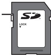 OLYMPUS LS-20M - A propos de la carte SD - 1