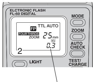 OLYMPUS FL-50 - ■Ajustement de l'intensité de la lumière - 2