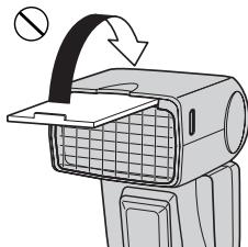 OLYMPUS FL-50 - Utilisation du diffuseur grand-angulaire - 4