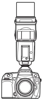 OLYMPUS FL-50R - Utilisation de l'adaptateur de réflecteur - 4