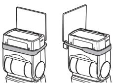 OLYMPUS FL-50R - Utilisation de l'adaptateur de réflecteur - 6