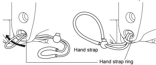 OLYMPUS PT-041 - Install the strap. - 1