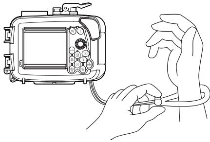 OLYMPUS PT-041 - Utilisation de la dragonne - 1