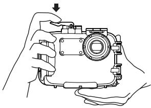 OLYMPUS PT-041 - How to Press the Shutter Lever - 1