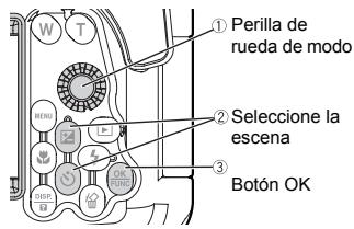 OLYMPUS PT-041 - como seleccionar el modo de toma fotografica - 1
