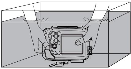 OLYMPUS PT-041 - Wash the Case with pure water. - 1