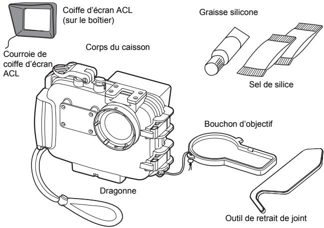 OLYMPUS PT-041 - Contrôle du content de l'emballage. - 1