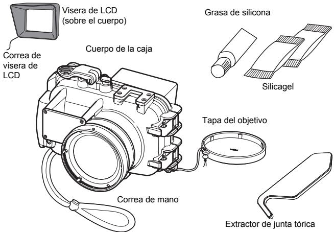 OLYMPUS PT-042 - Compruebe el contenido del paquete. - 1