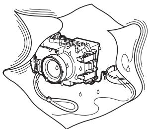 OLYMPUS PT-042 - Entfernen von Wassertropfen - 1