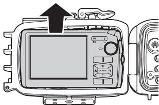 OLYMPUS PT-042 - Retire la-camera digital. - 1