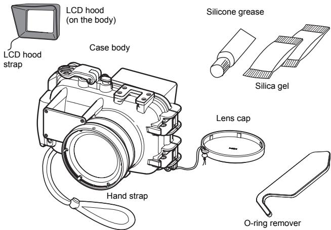 OLYMPUS PT-042 - Check the contents of the package. - 1