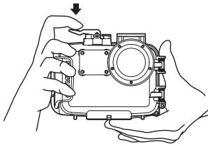 OLYMPUS PT-043 - How to Press the Shutter Lever - 1