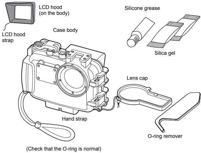 OLYMPUS PT-043 - Check the contents of the package. - 1