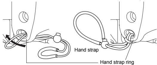 OLYMPUS PT-043 - Install the strap. - 1