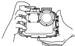 OLYMPUS PT-043 - Holding the Case - 1