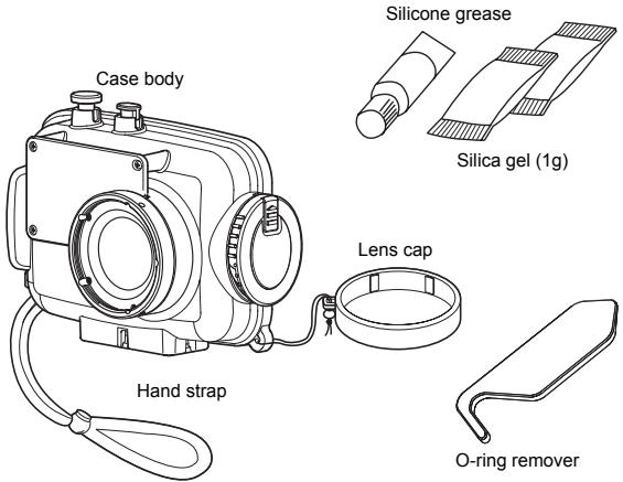 OLYMPUS PT-046 - Check the contents of the package - 1