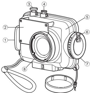 OLYMPUS PT-046 - Nombres de las piezas - 1