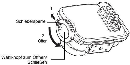 OLYMPUS PT-046 - Öffnen des Gehäuses - 1