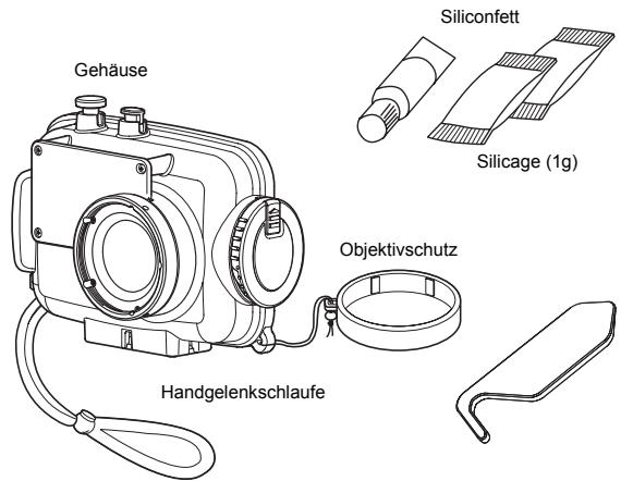 OLYMPUS PT-046 - Packungsinhalt auf Vollständigkeit prüfen - 1