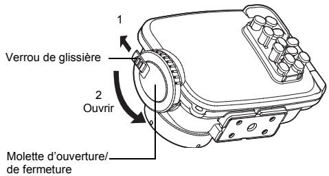 OLYMPUS PT-046 - Ouvrir le caisson - 1