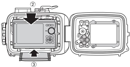 OLYMPUS PT-047 - Load the digital camera - 1