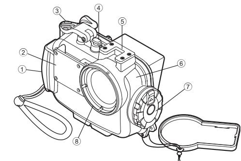 OLYMPUS PT-047 - Nombres de las piezas - 1