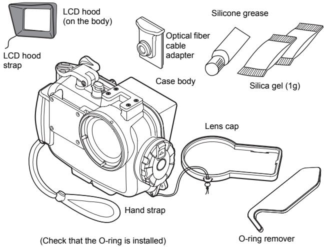 OLYMPUS PT-047 - Check the contents of the package. - 1