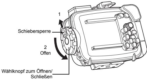 OLYMPUS PT-047 - Öffnen des Gehäuses - 1