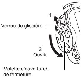 OLYMPUS PT-048 - Ouvrir le caisson - 1