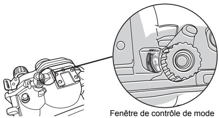 OLYMPUS PT-E03 - Confirmer le mode de l'appareil photo. - 1