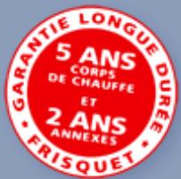 FRISQUET HYDROMOTRIX 23-32-45 KW - Garantie FRISQUET - 1